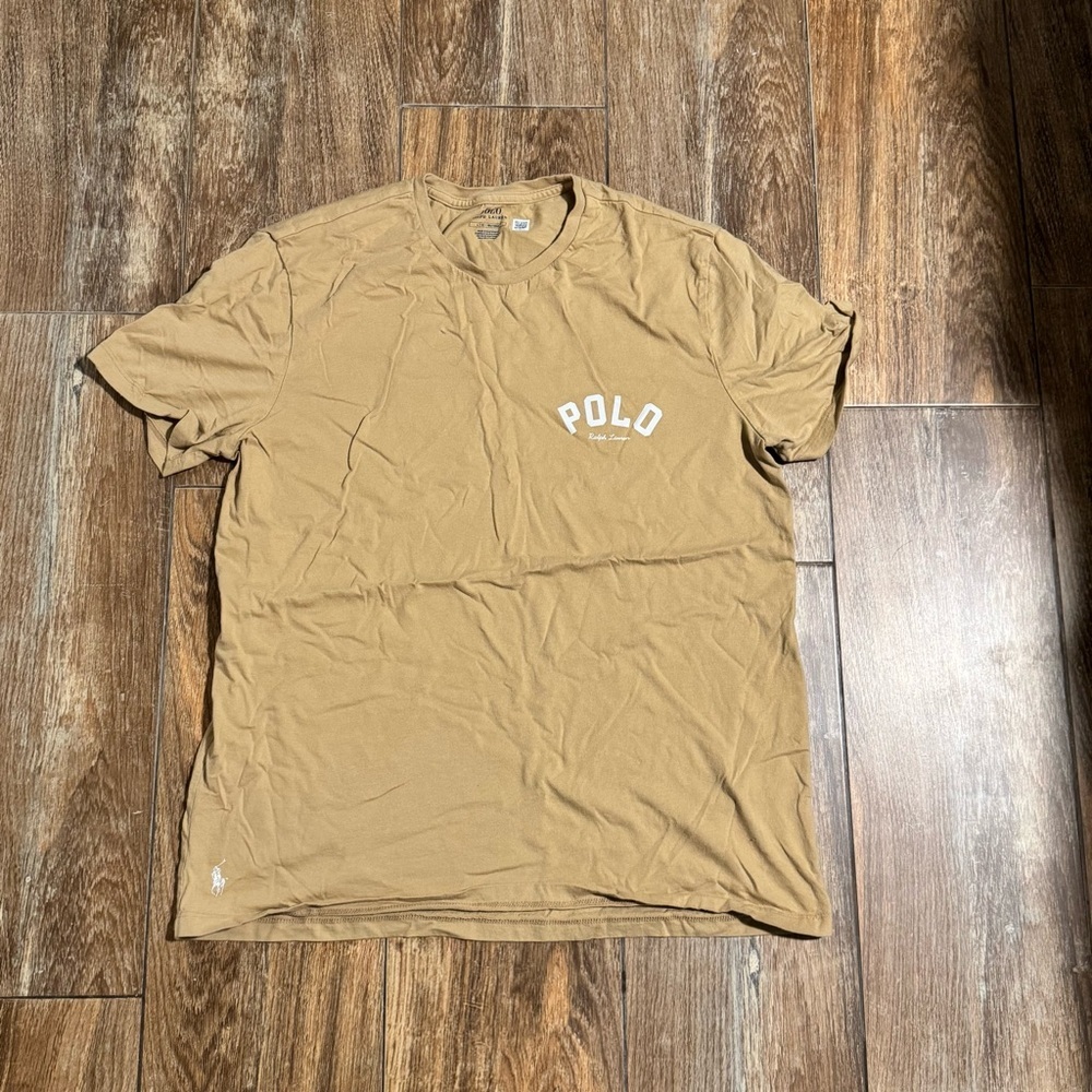 Polo by Ralph Lauren Men's Brown Short Sleeve Tee